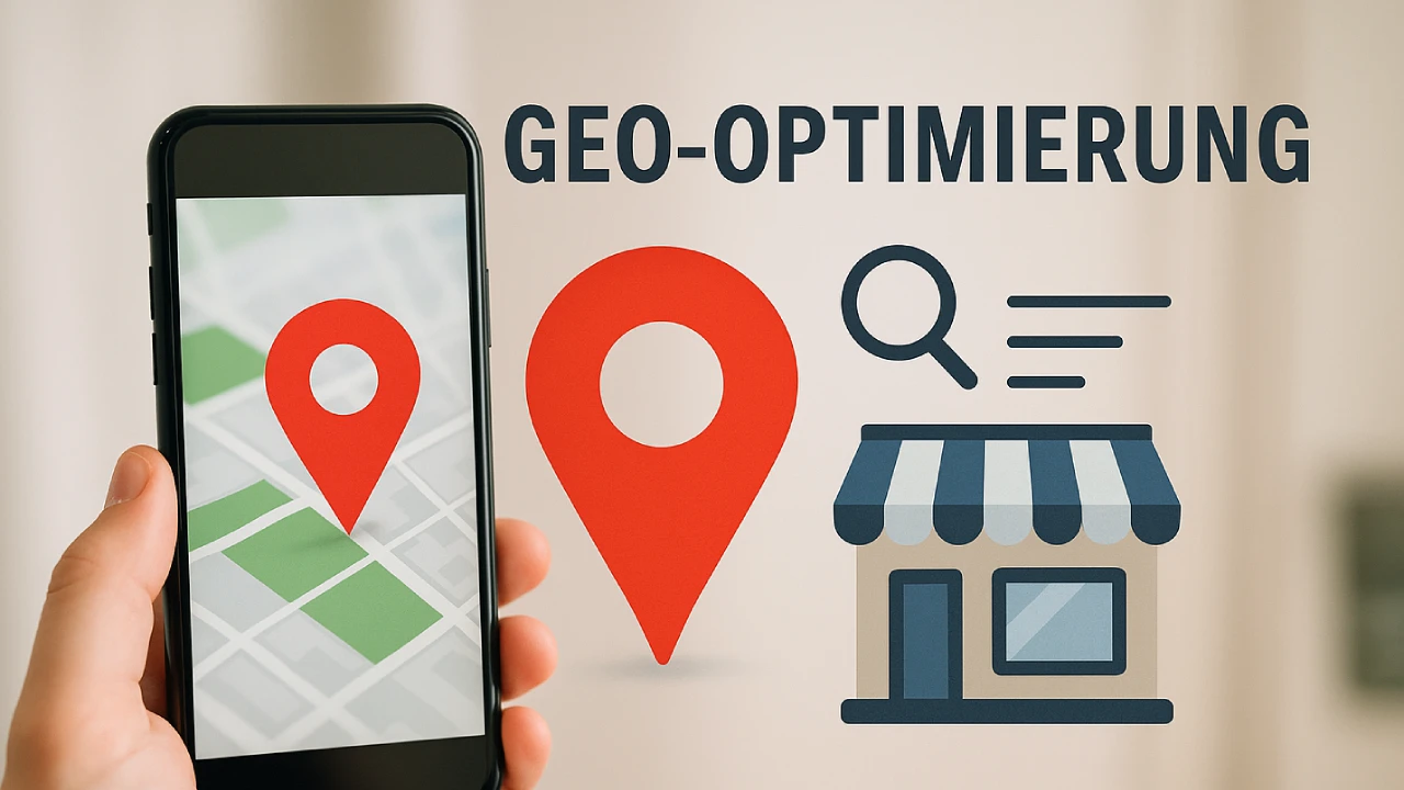 GEO-Optimierung der Unternehmenswebsite fuer lokale Sichtbarkeit